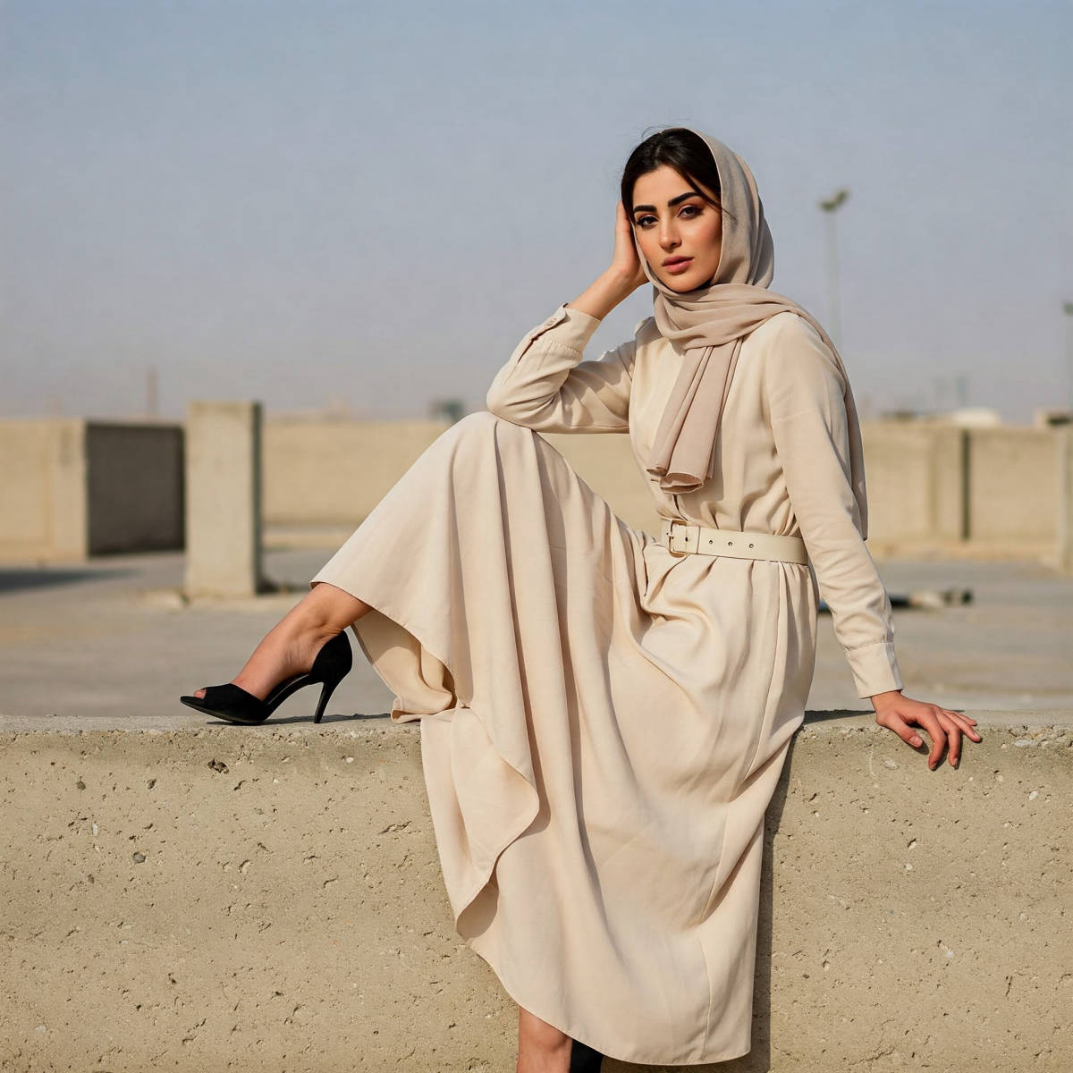 یه پاتو جمع کن، اون یکی رو دراز (Asymmetric Leg Rest Pose)