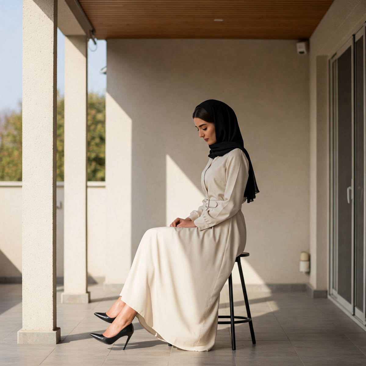به پایین نگاه کن (Downward Gaze Seated Pose)