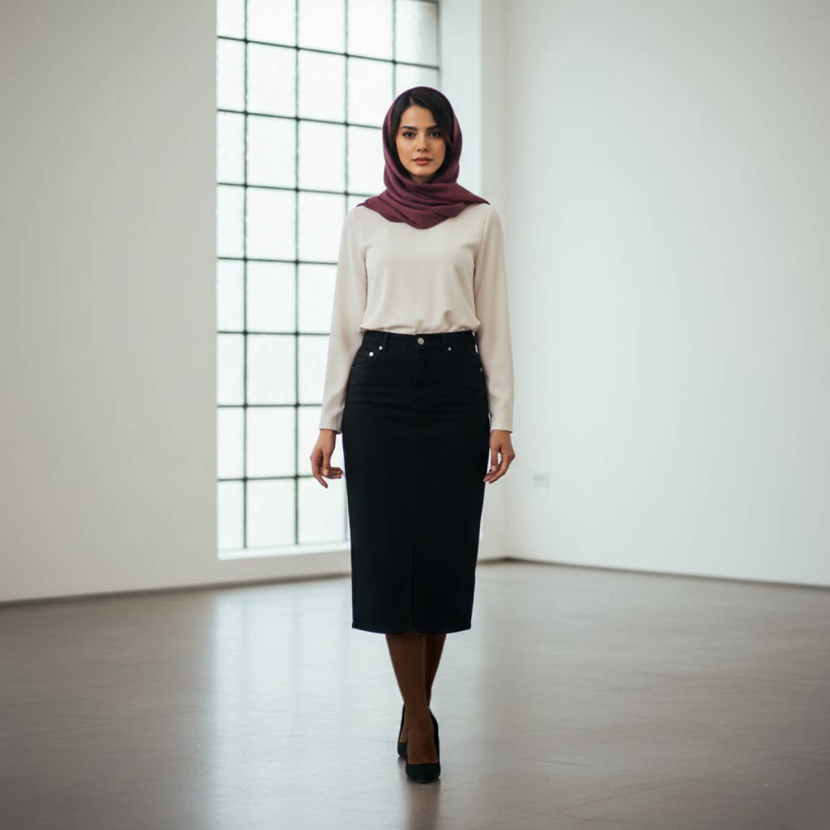 ساده ترین ژست دنیا: دست ها کنار بدن