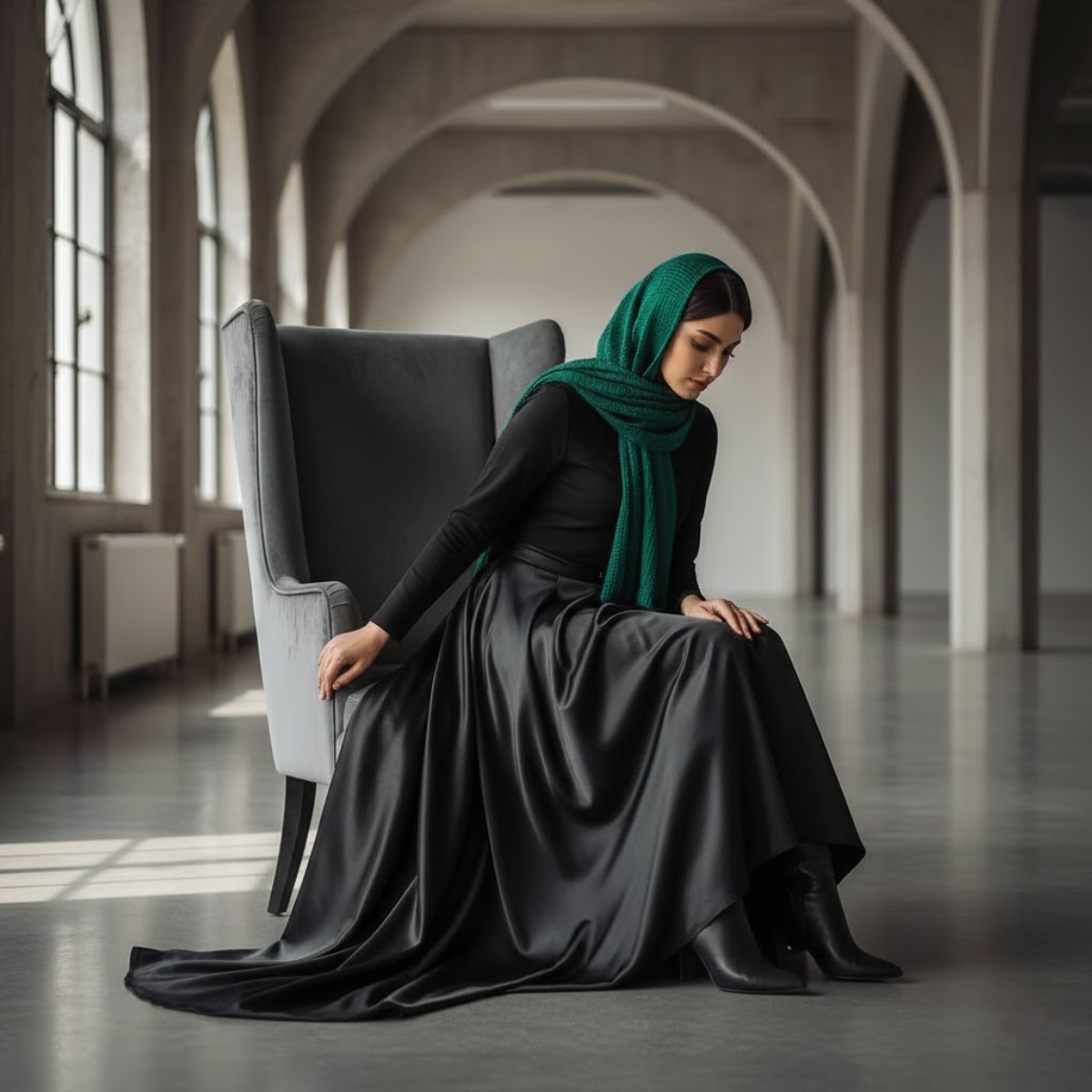 کمی خم شدن به جلو؛ ژستی جذاب و متفاوت