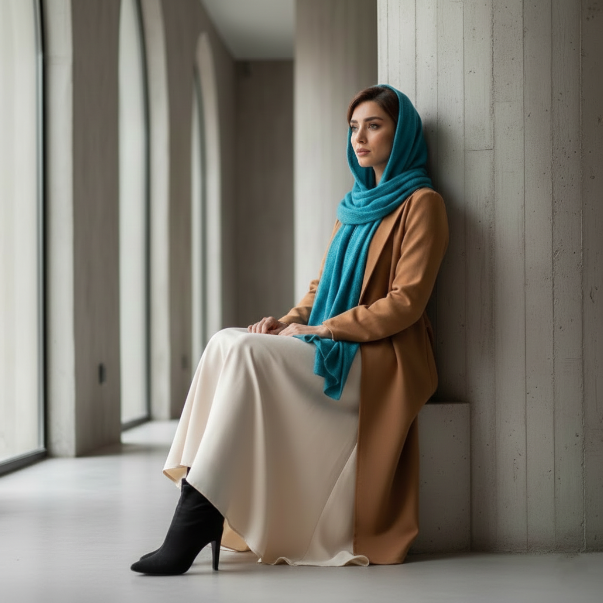 تکیه دادن به دیوار؛ راحت اما محکم