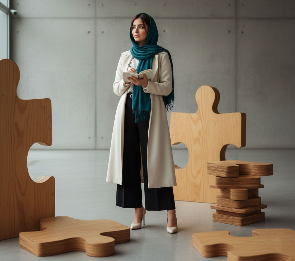 جمع کردن تکه های کوچک