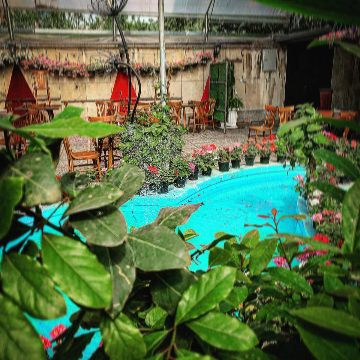 کافه باغ بارمان (لوکیشن در تهران)